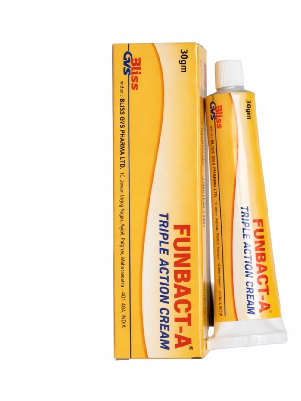 FUNBACT-A Triple Action Creme X5